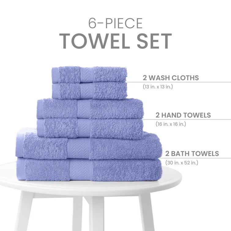 Martex Martex Ringspun 6-Piece Towel Set