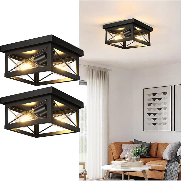 Pynsseu Flush Mount (Set of 2)