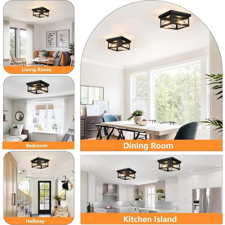 Pynsseu Flush Mount (Set of 2)