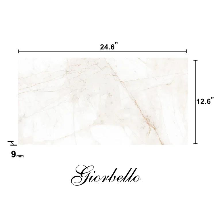 Spanish Mirage Porcelain 12"x 24" Floor and Wall Tile Case (5 PCS, 10.76 Sq. Ft.)