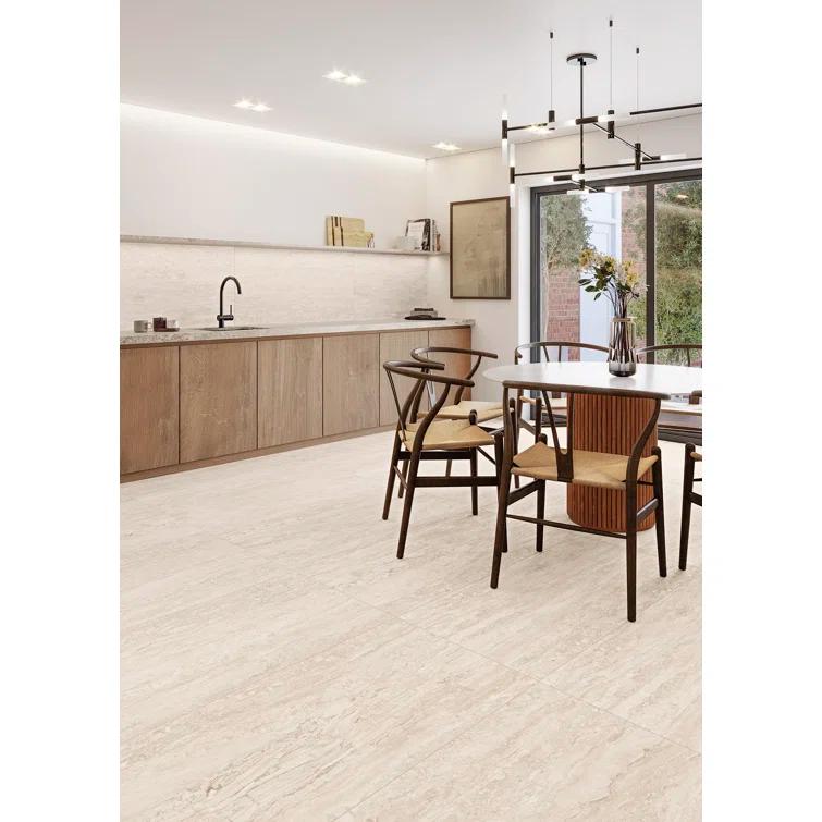 Spanish Marmol Porcelain 12" x 24" x 9mm Floor and Wall Tile Case(5 PCS, 10.76 Sq. Ft.)