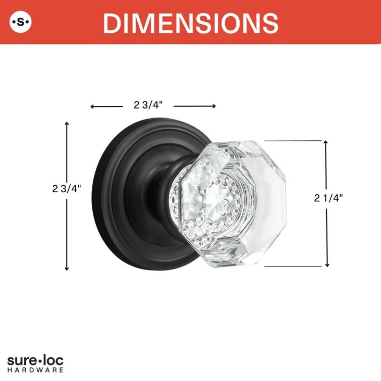 Ridgecrest Mountain Torrey Single Dummy Door Knob