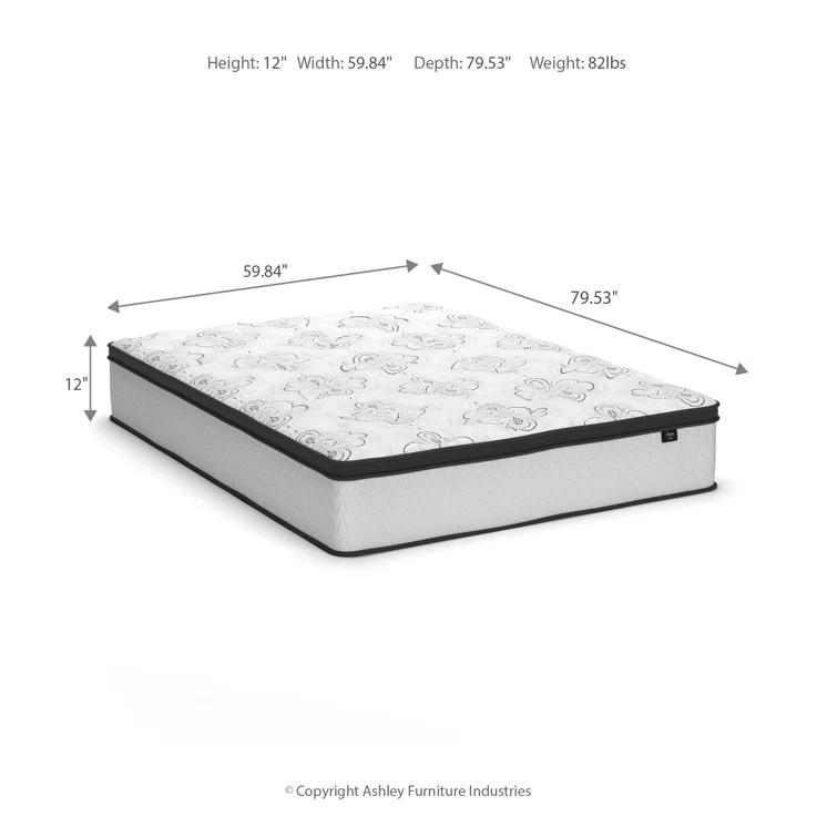 Chime 12" Ultra Plush Hybrid Mattress