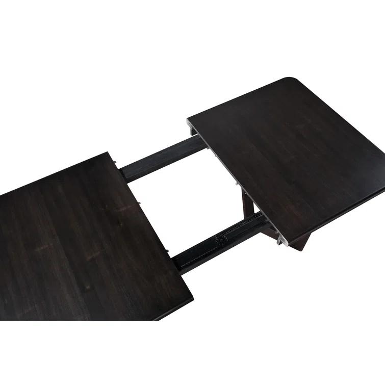Hathaway Rectangular Dining Table Set Acacia Brown