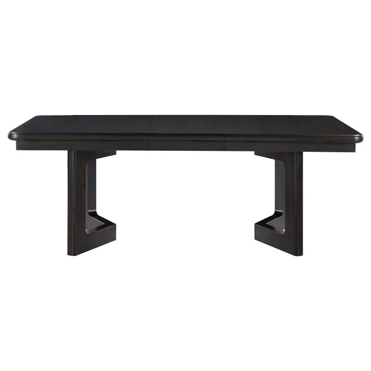 Hathaway Rectangular Dining Table Set Acacia Brown