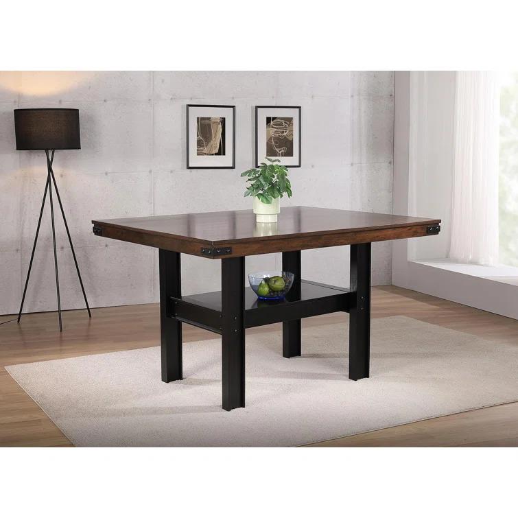 Patterson 60-Inch Counter Height Dining Table Mango Oak