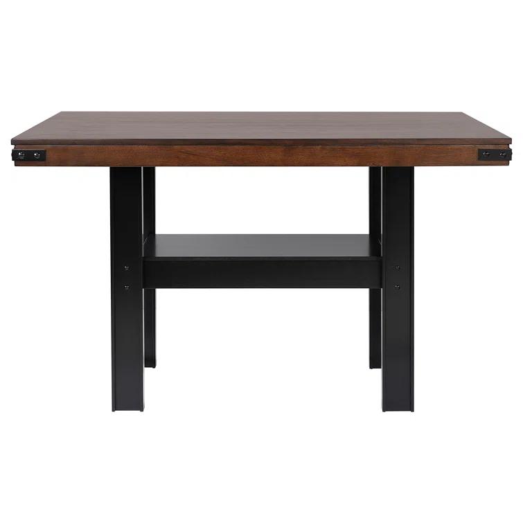 Patterson 60-Inch Counter Height Dining Table Mango Oak
