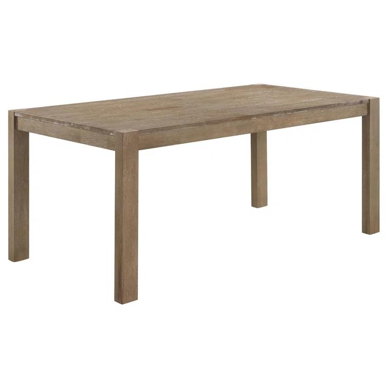 Scottsdale 5-Piece Rectangular Dining Set Brown Washed