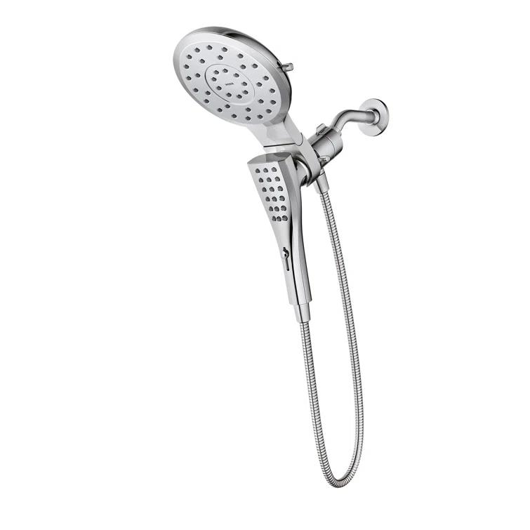 Verso 2.5 GPM Rainshower/Handshower Combination with Infiniti Dial and Magnetix Docking