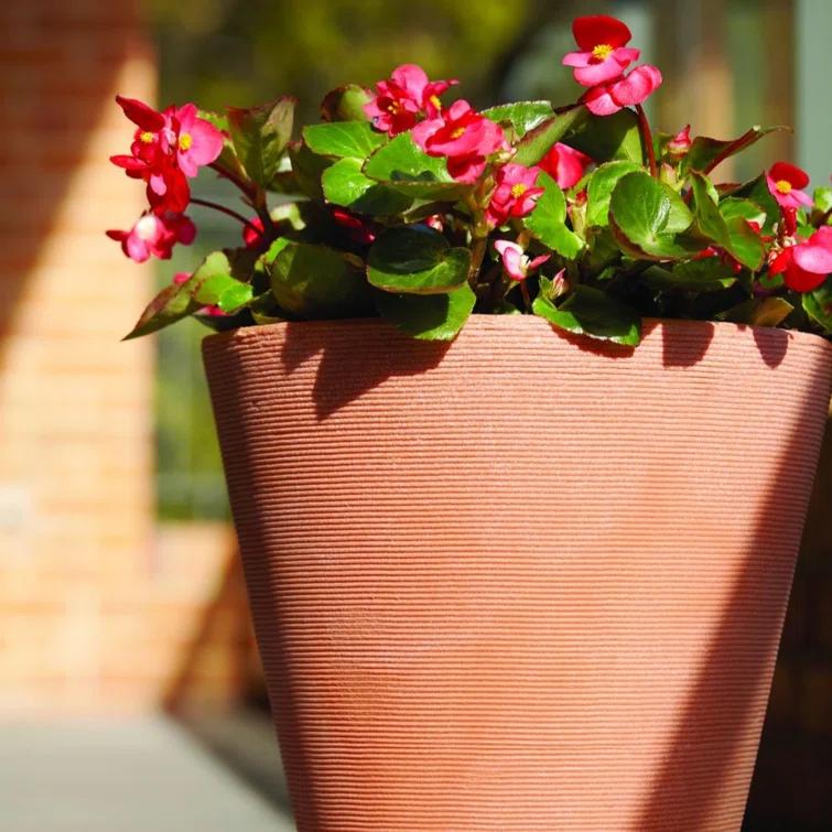 Madison Indoor/Outdoor Modern Round Planter