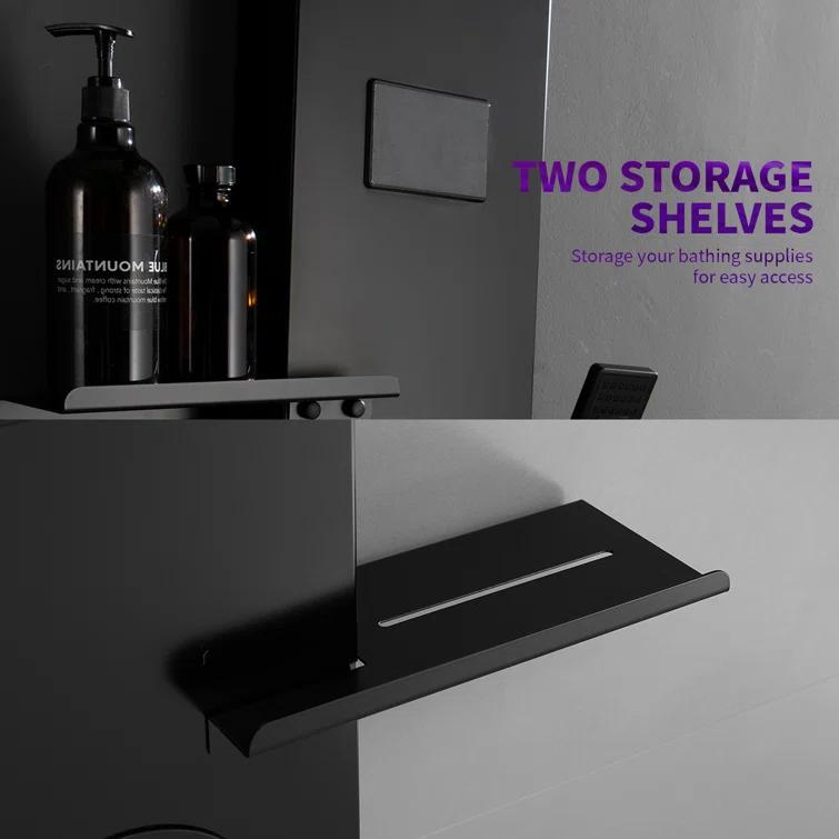 56.93'' Shower Panel with Fixed Shower Head