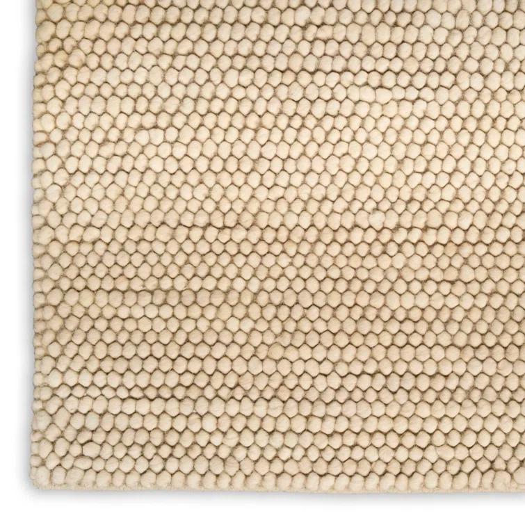 DKNY Pure Knots Beige Modern Indoor Rug