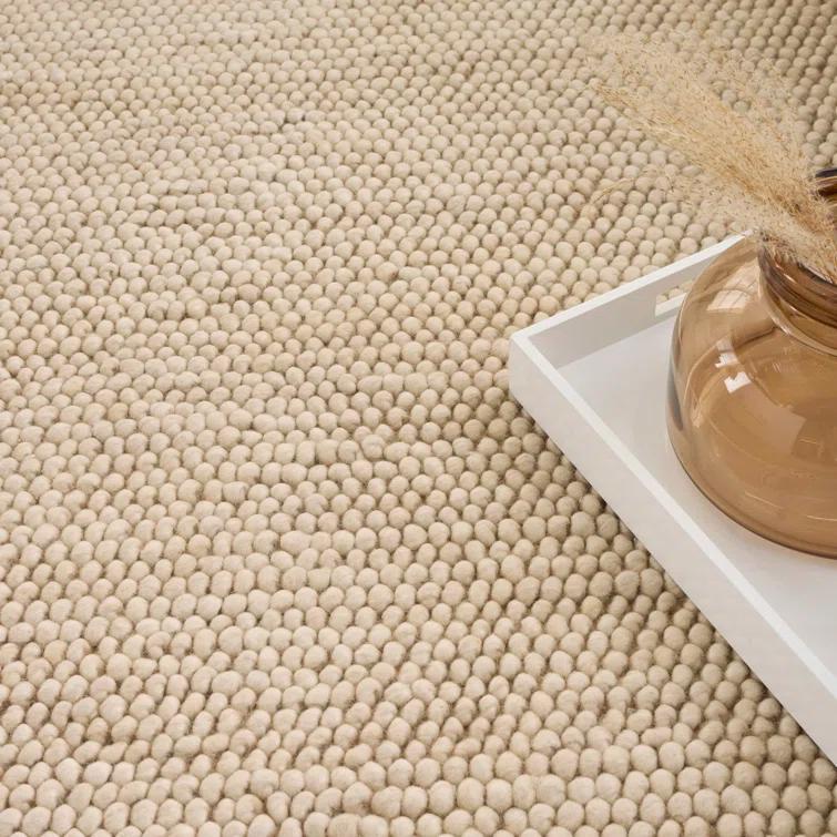 DKNY Pure Knots Beige Modern Indoor Rug