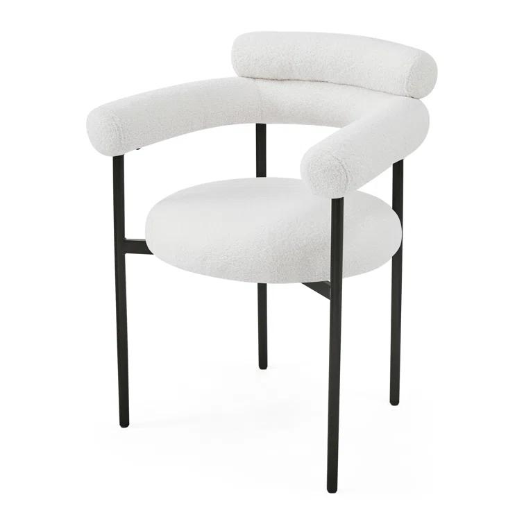 Christopher Knight Home Rylan Upholstered Armchair Dining Chairs