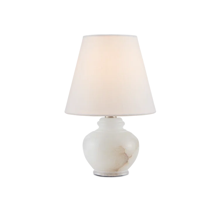 Benicio Mini Table Lamp - White