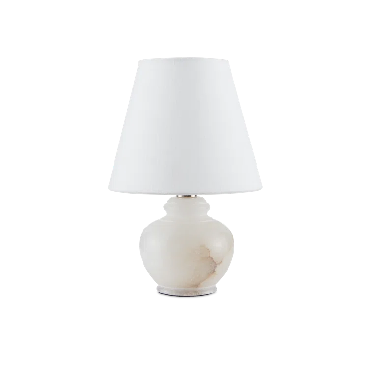 Benicio Mini Table Lamp - White