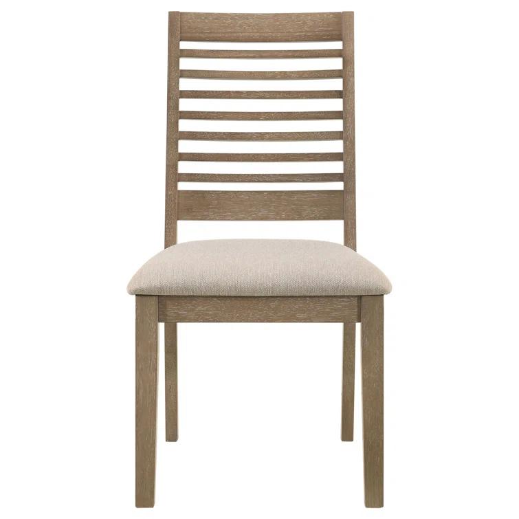 Scottsdale 5-Piece Rectangular Dining Set Brown Washed