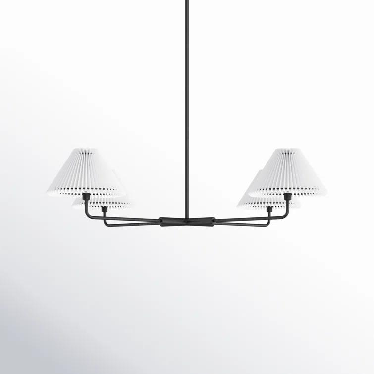 Pearson 4 Light Metal Dimmable Sputnik Chandelier