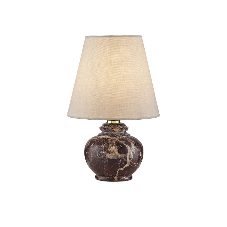 Benicio Mini Table Lamp - Brown