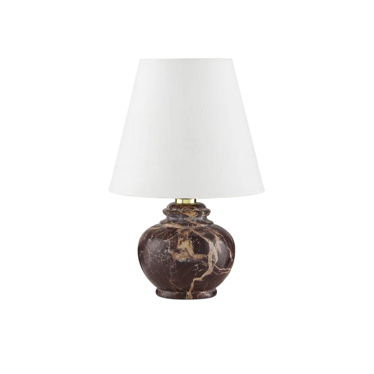 Benicio Mini Table Lamp - Brown