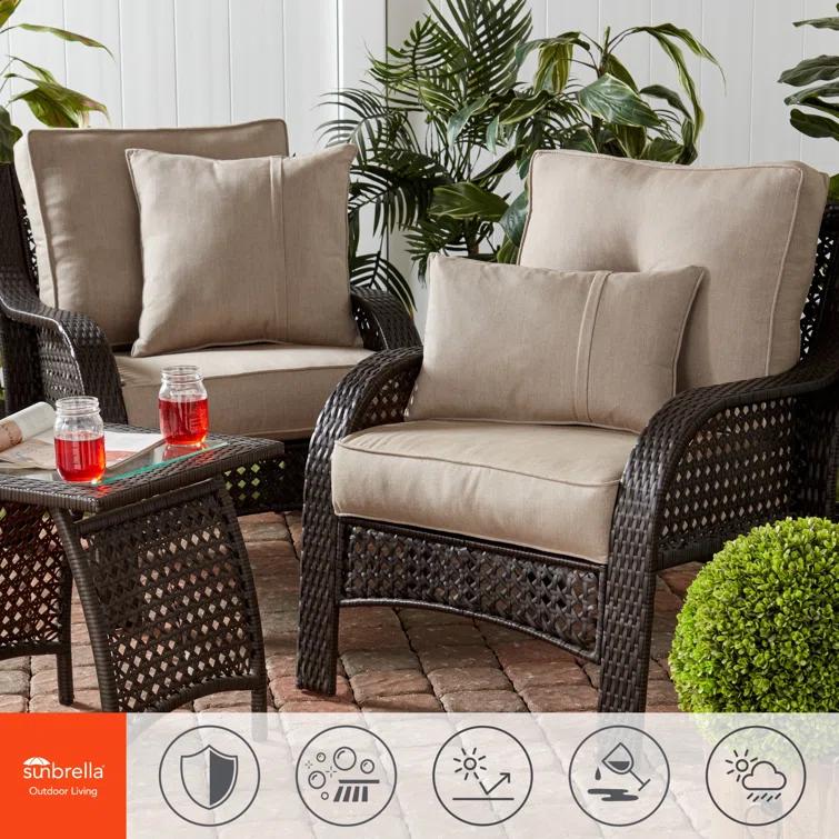 Sunbrella Throw Pillow