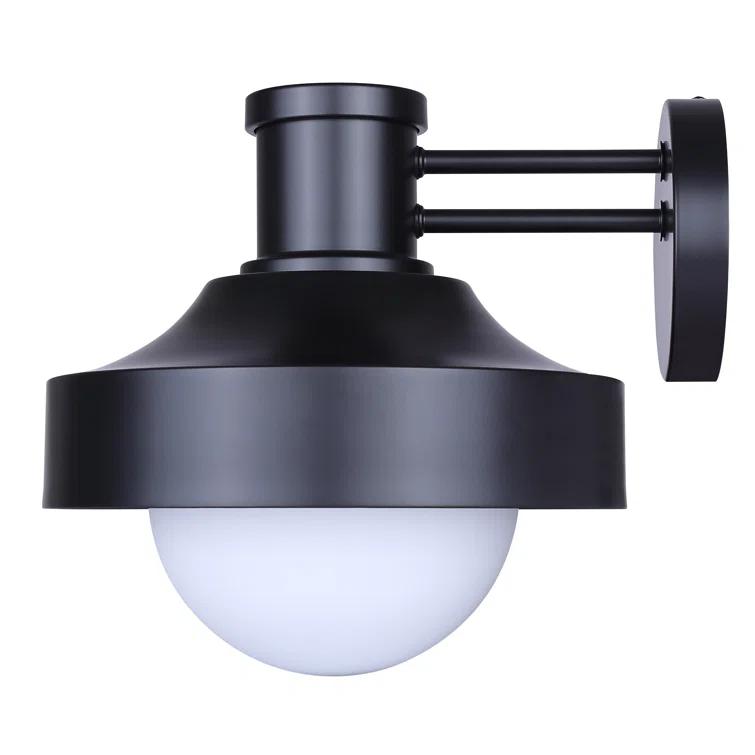 BAYLOR 1 Light Outdoor Lantern, Black Finish