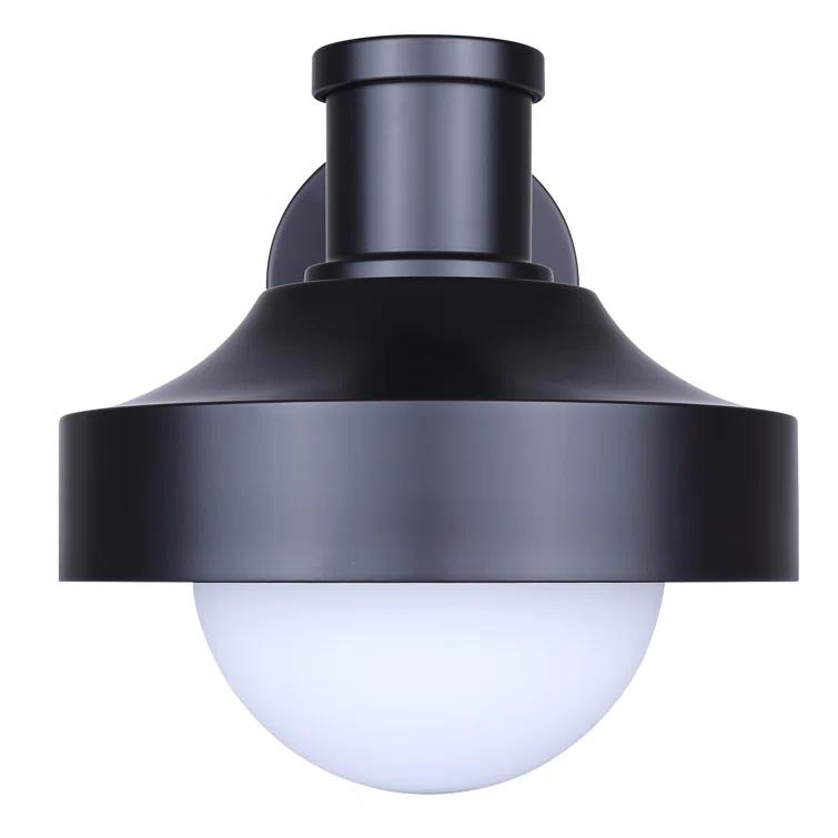 BAYLOR 1 Light Outdoor Lantern, Black Finish