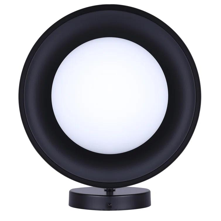 BAYLOR 1 Light Outdoor Lantern, Black Finish