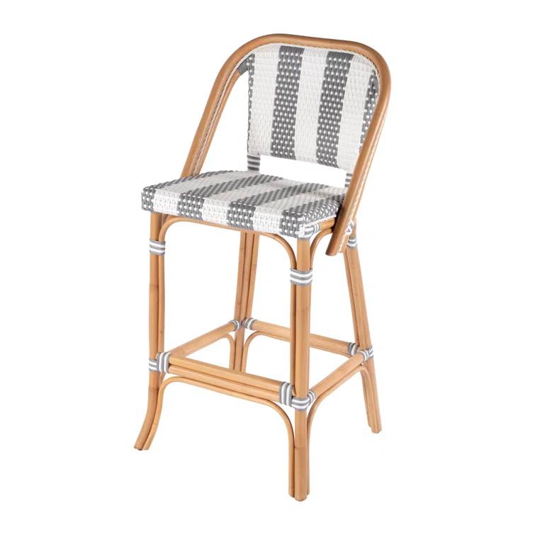 Birch Lane™ Euporie Woven Bar Stool