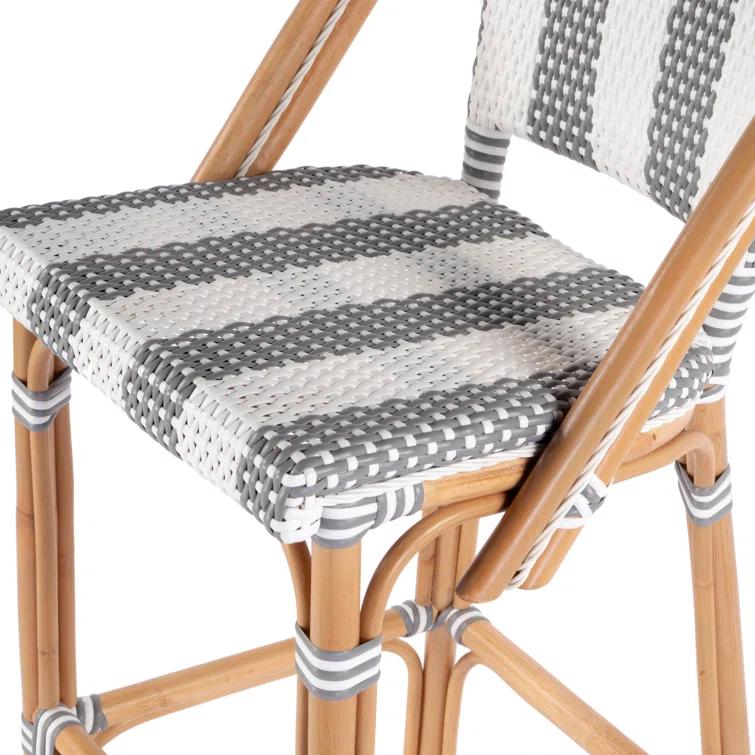 Birch Lane™ Euporie Woven Bar Stool