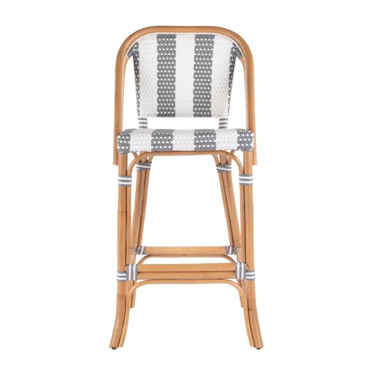 Birch Lane™ Euporie Woven Bar Stool