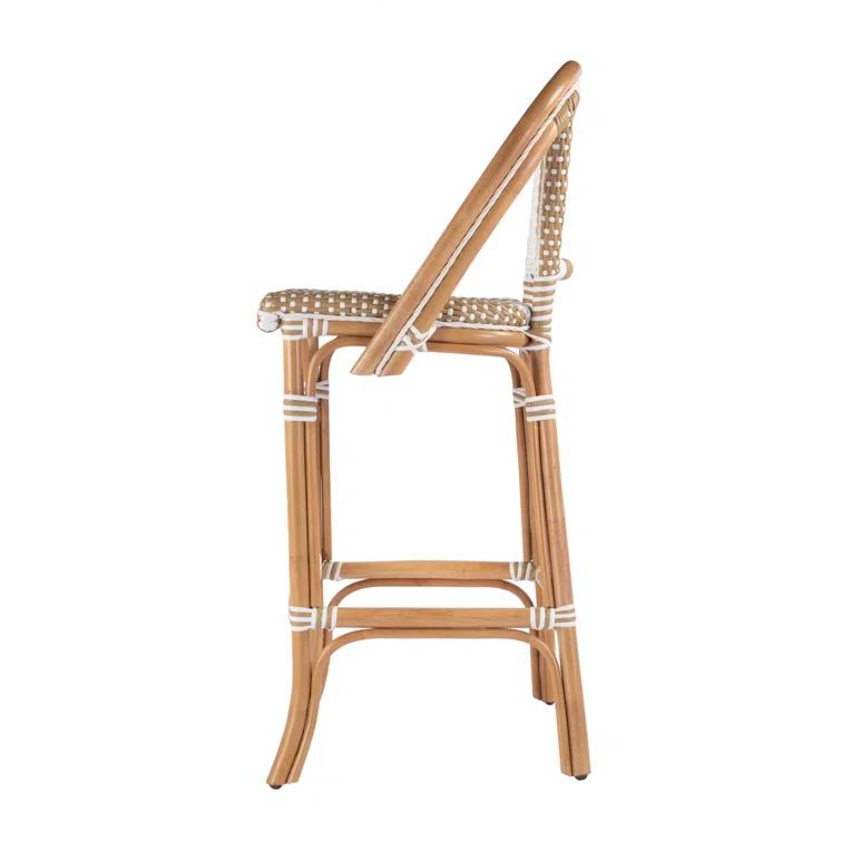 Birch Lane™ Euporie Woven Bar Stool
