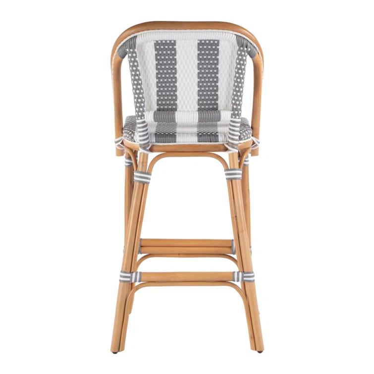 Birch Lane™ Euporie Woven Bar Stool