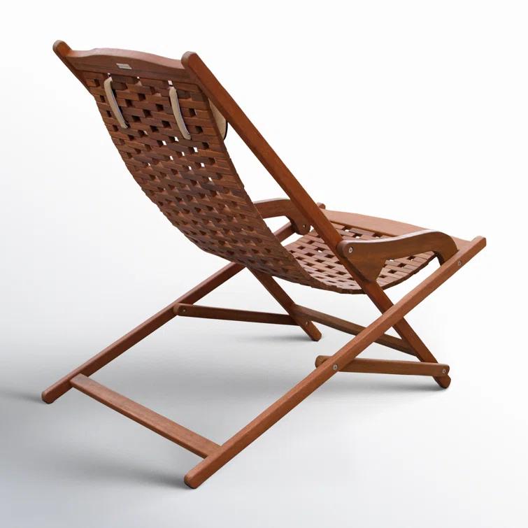 Fleur Eucalyptus Outdoor Lounge Chair with Cushion