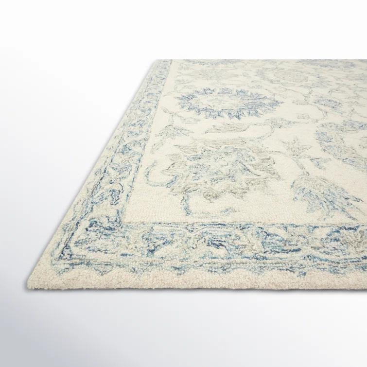 Aden Oriental Hand-Hooked Wool Area Rug