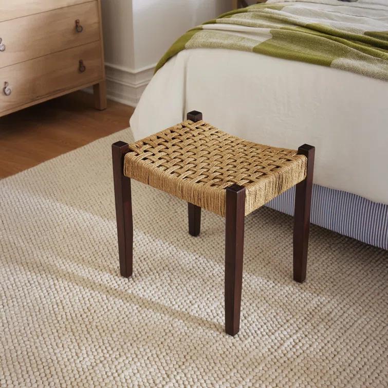 SAFAVIEH Natura Fredrick Striped Area Rug, Ivory, 12' x 18'