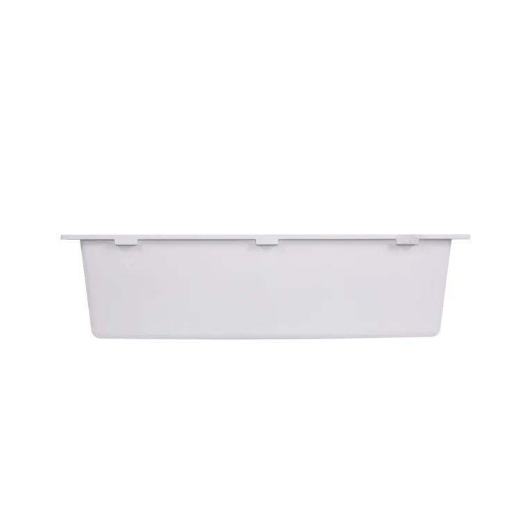 Plymouth 30'' L Undermount Single Bowl Granite Kitchen Sink