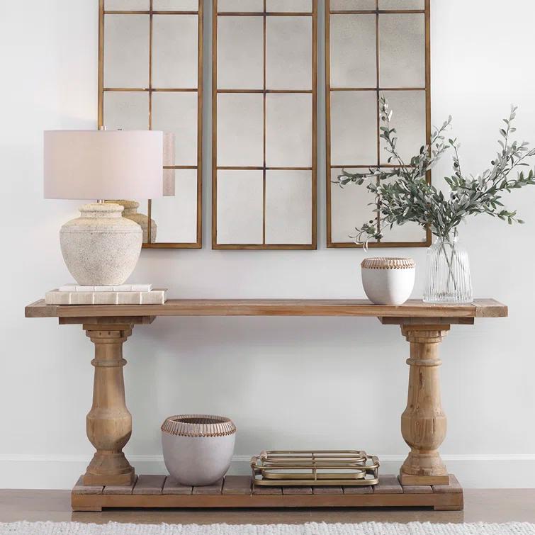 McKew 71'' Solid Wood Console Table