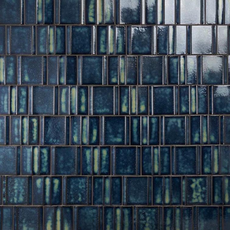 Ivy Hill Tile Metaru 5.82 In. X 5.82 In. 3D Metallic Look Matte Porcelain Wall Tile (7.82 Sq. Ft. / Case)