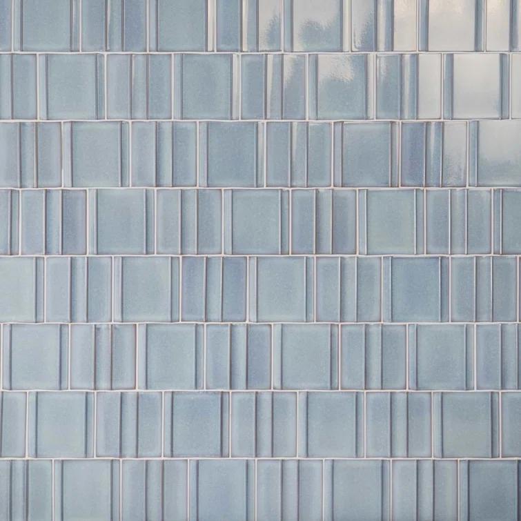 Ivy Hill Tile Metaru 5.82 In. X 5.82 In. 3D Polished Porcelain Wall Tile (7.82 Sq. Ft. / Case)