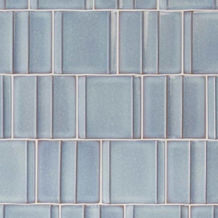 Ivy Hill Tile Metaru 5.82 In. X 5.82 In. 3D Polished Porcelain Wall Tile (7.82 Sq. Ft. / Case)