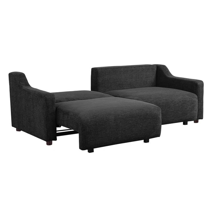 Serta Gabi 90.2" Upholstered Queen Size Convertible Sleeper Sofa