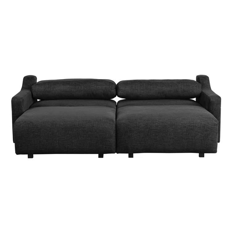 Serta Gabi 90.2" Upholstered Queen Size Convertible Sleeper Sofa