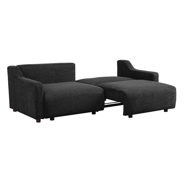 Serta Gabi 90.2" Upholstered Queen Size Convertible Sleeper Sofa