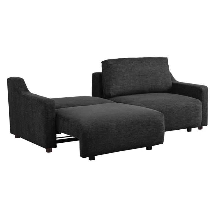 Serta Gabi 90.2" Upholstered Queen Size Convertible Sleeper Sofa