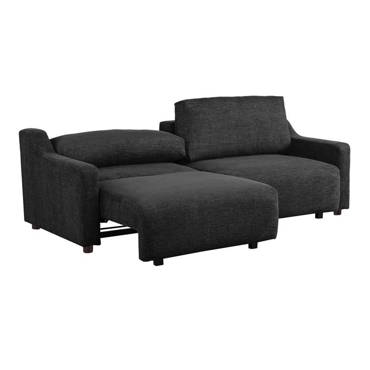 Serta Gabi 90.2" Upholstered Queen Size Convertible Sleeper Sofa