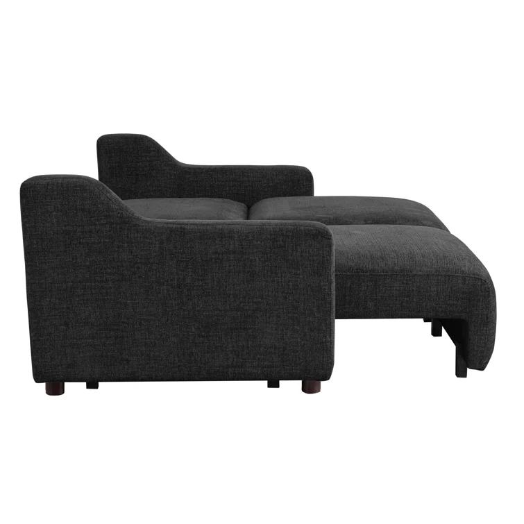 Serta Gabi 90.2" Upholstered Queen Size Convertible Sleeper Sofa