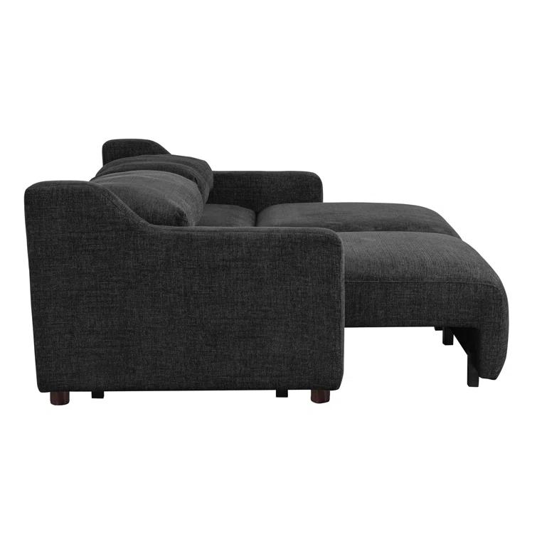 Serta Gabi 90.2" Upholstered Queen Size Convertible Sleeper Sofa