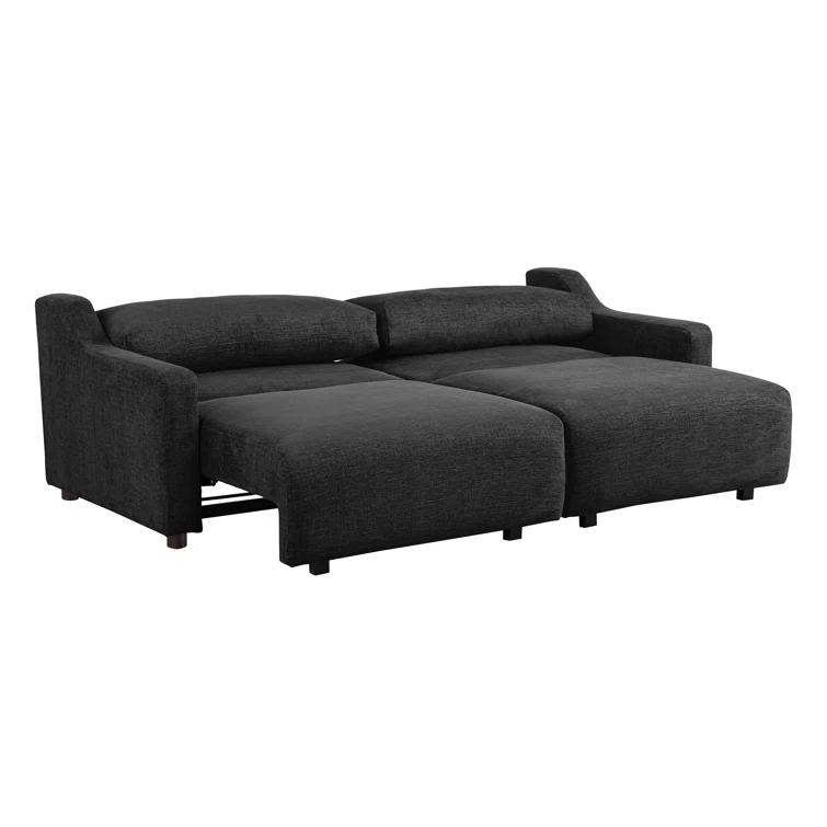 Serta Gabi 90.2" Upholstered Queen Size Convertible Sleeper Sofa