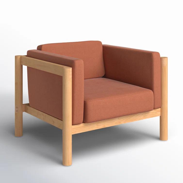 Haven Teak Outdoor Lounge Chair with Sunbrella® Cushion